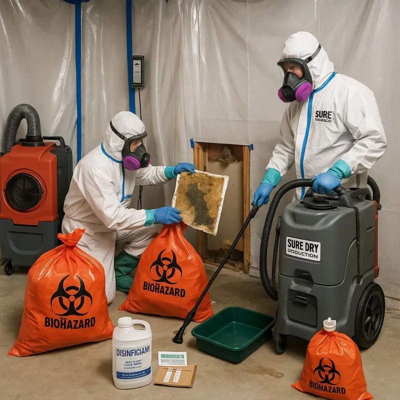 Contaminated Water Handling Protocols process in Lucama, NC
