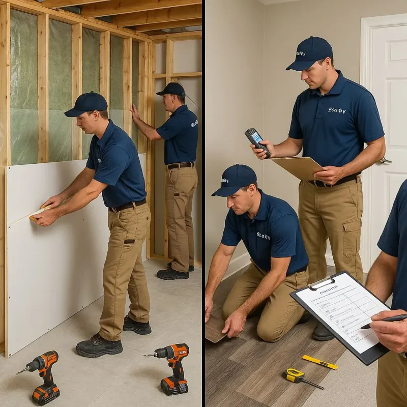 Repairs and Reconstruction process in Lucama, NC