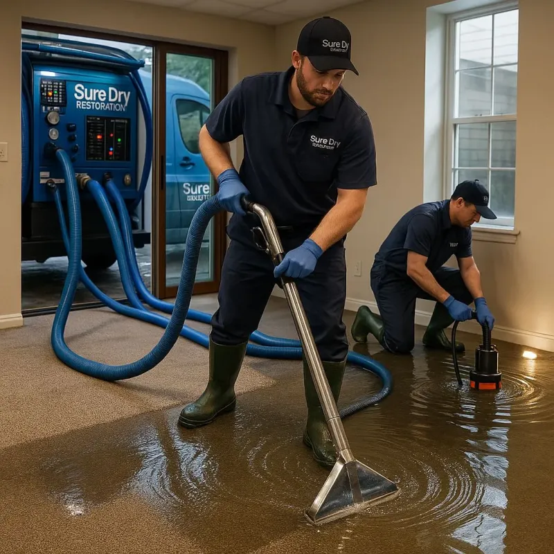 Water Extraction and Removal process in Lucama, NC